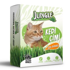 Jungle Kedi Çimi Kutulu (Fileli) 6'lı