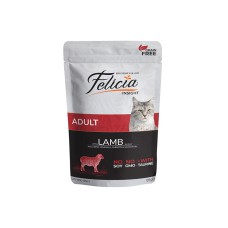 Felicia Tahılsız 85 gr Pouch Yetişkin Kuzu Etli Yaş Kedi Maması