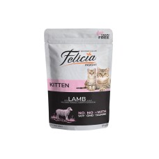 Felicia Tahılsız 85 gr Pouch Yavru Kuzu Etli Yaş Kedi Maması